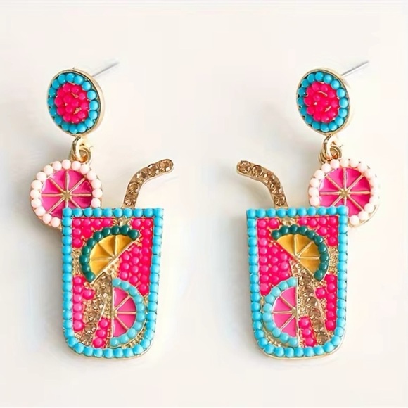 ⚡️FLASH SALE⚡️ Handmade Beaded Earrings - Picture 3 of 4